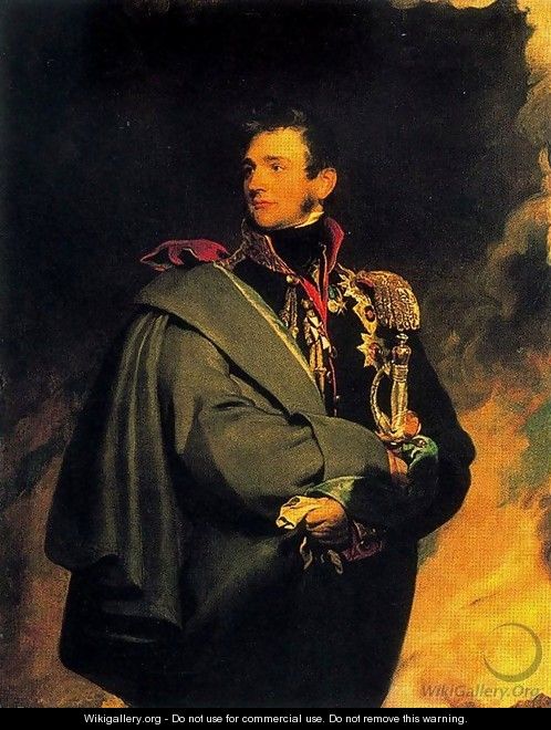 Portrait of Count Mikhail Vorontsov - Sir Thomas Lawrence