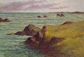 Rothéneuf, environs de Saint-Malo (Rothéneuf, near Saint-Malo) - Maximilien Luce