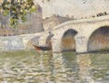 Lot on the Seine in Paris - Maximilien Luce