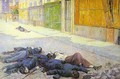 A Paris Street in May 1871 (The Commune) - Maximilien Luce