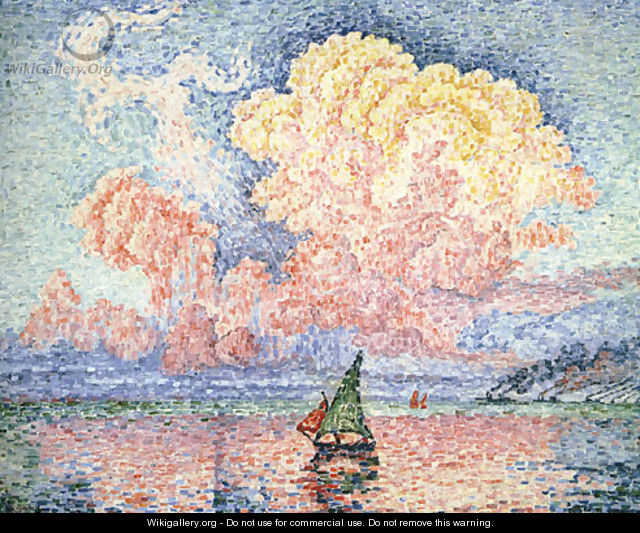 The Pink Cloud, Antibes - Paul Signac