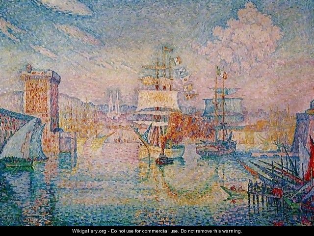 Entrance to the Port of Marseilles - Paul Signac