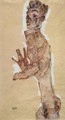 Nude, Self-portrait - Egon Schiele