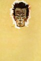 Head of a man - Egon Schiele