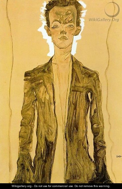 A Standing man - Egon Schiele