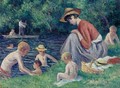 The bathing in the Cure - Maximilien Luce