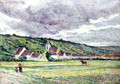 The Village of Bessy on Cure - Maximilien Luce