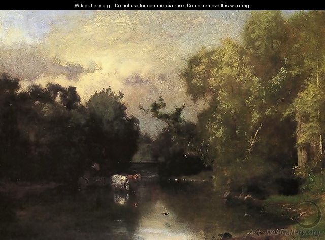 The Peqonic, New Jersey - George Inness