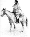 An Indian Scout - Frederic Remington