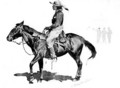 A Reservation Indian - Frederic Remington