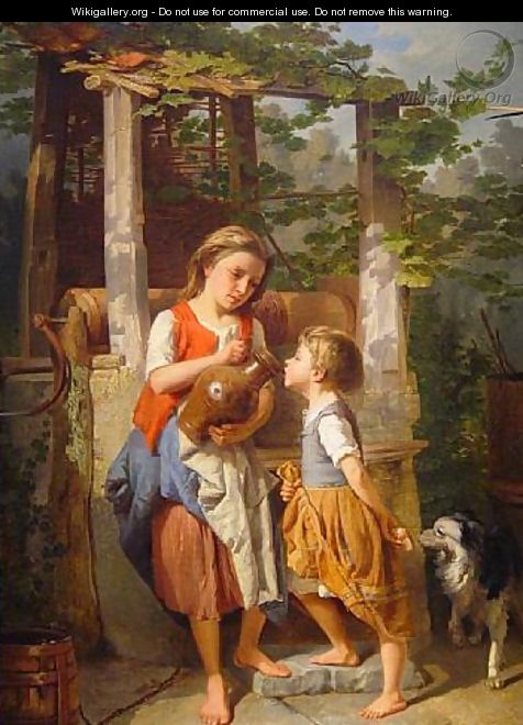 At the Well - Theodore Gerard