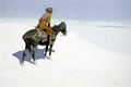 The Scout, Friends or Foes - Frederic Remington