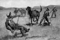 Teaching a Mustang Pony to Pack Dead Game - Frederic Remington