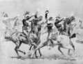 Sketches at the Circus of Troop 'A' - Frederic Remington