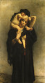 An Egyptian Peasant Woman and Her Child - Léon Bonnat