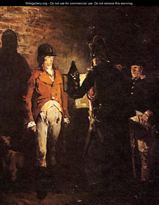 The execution of the Duke of Enghien - Jean-Paul Laurens