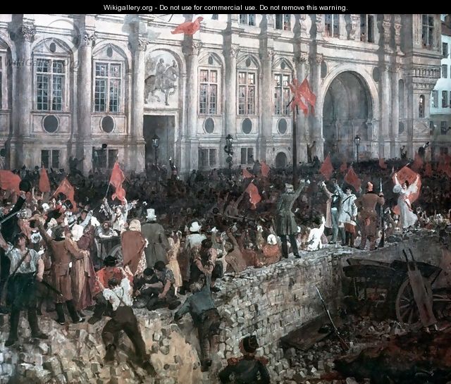 The Republic in revolt - Jean-Paul Laurens