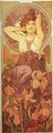 The Precious Stones, Amethyst - Alphonse Maria Mucha