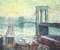 Brooklyn Bridge - Ernest Lawson