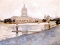 The Chicago World's Fair, Illinois Building - John Henry Twachtman