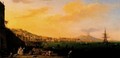 View of Naples with Vesuvius - Claude-joseph Vernet