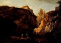 Landscape with broken rocks - Claude-joseph Vernet