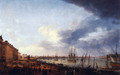 First view of the port of Bordeaux, taking the side of Salinières - Claude-joseph Vernet