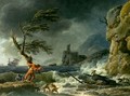 A Shipwreck - Claude-joseph Vernet