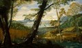 River Landscape - Annibale Carracci