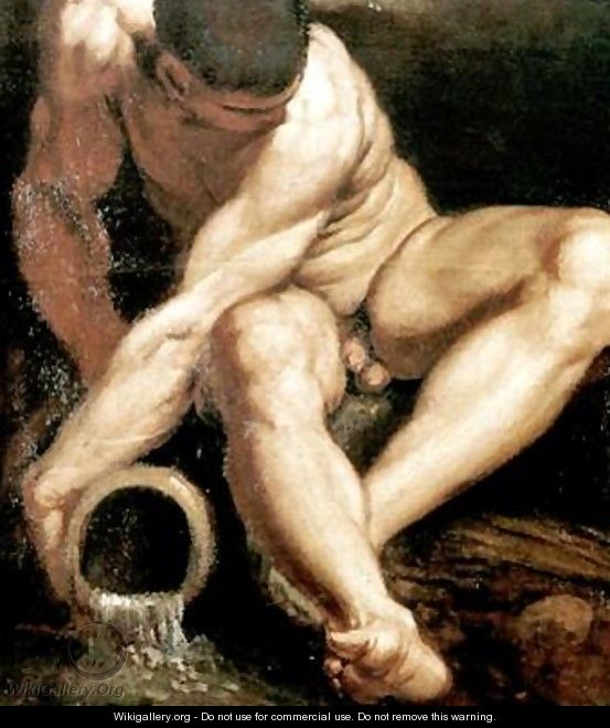 Allegory river - Annibale Carracci Allegory river - Annibale Carracci