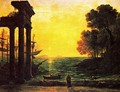 Marina with Ezekiel crying on the ruins of Tyre - Claude Lorrain (Gellee)