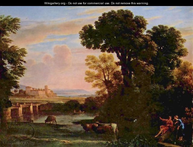 Landscape with Shepherd (Pastorale) - Claude Lorrain (Gellee)