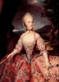 Maria Carolina Lorraine, queen of Naples - Anton Raphael Mengs