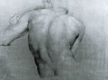 Study of a back for Apoteosi of Hercules - Anton Raphael Mengs