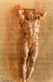 Study naked for a Telamon - Anton Raphael Mengs