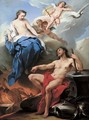 Venus requesting Vulcan to make arms for Aeneas - Carle van Loo