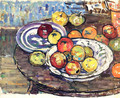 Still Life Apples Vase - Maurice Brazil Prendergast