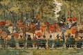 Central Park, 1901 - Maurice Brazil Prendergast