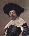 Portrait of a man with a high-collar - Frans Hals