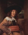 Portrait of a man in Brustharnisch - Frans Hals