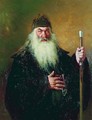 Portrait of an archdeacon - Ilya Efimovich Efimovich Repin