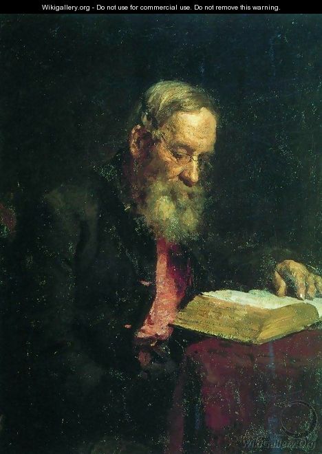 Portrait of Yefim Vasilyevich Repin, the artist