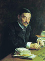 Portrait of Ivan Mikhaylovich Sechenov, Russian physiologist - Ilya Efimovich Efimovich Repin