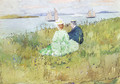 Viewing the Ships - Maurice Brazil Prendergast