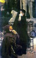 Stone Guest. Don Juan and Donna Anna. Oil on canvas - Ilya Efimovich Efimovich Repin
