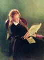 Reading girl - Ilya Efimovich Efimovich Repin