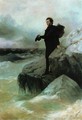 Pushkin's Farewell to the sea - Ilya Efimovich Efimovich Repin