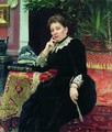 Portrait of the philanthropist Olga Sergeyevna Aleksandrova-Heinz - Ilya Efimovich Efimovich Repin