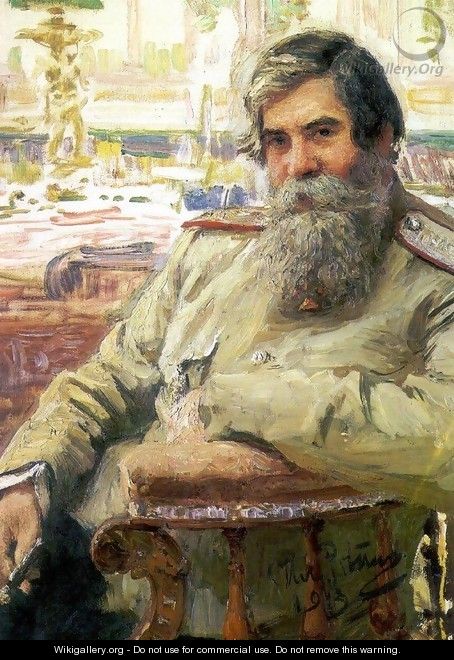 Portrait of the neurophysiologist and psychiatrist Vladimir Mikhailovich Bekhterev - Ilya Efimovich Efimovich Repin