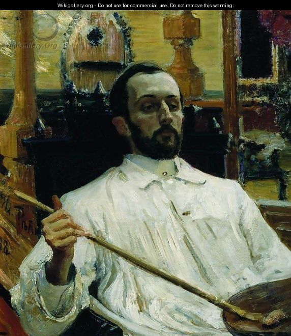 Portrait of painter Dmitri Nikolayevich Kardovsky - Ilya Efimovich Efimovich Repin